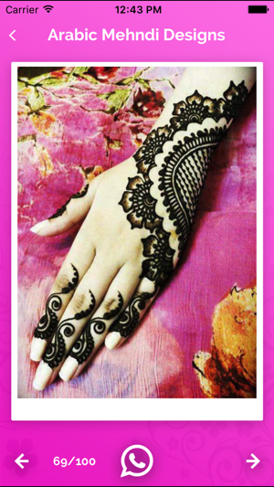 Indian & Arabic Mehndi Designs & Photos Offline(圖3)-速報App