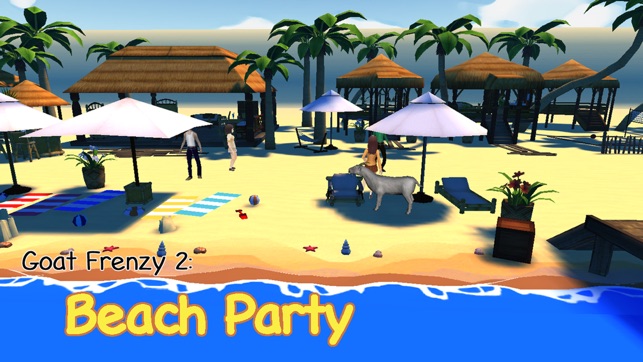 Goat Frenzy Simulator 2 : Beach Party(圖1)-速報App