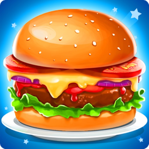 Burger Maker Kitchen Chef - hamburger making game Icon