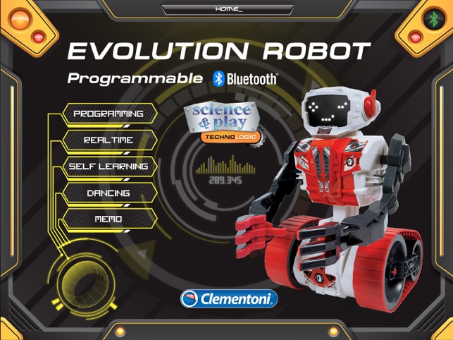 evolution robot bluetooth