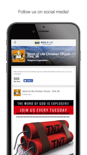 Word of Life Christian Flint(圖2)-速報App