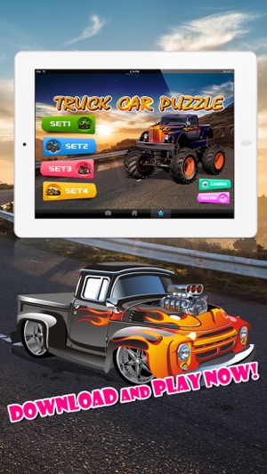 Truck Car Sport Kids Toddlers Boys Learning Puzzle(圖1)-速報App