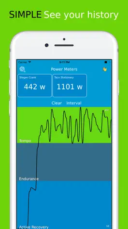 Game screenshot Cycling Power Intervals hack