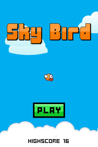Sky Bird - Flappy Dive Hard screenshot 2