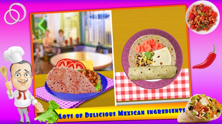 Mexican Food Chef Cooking Game screenshot-3