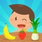Learn Fruits and Vegetables for kids is an educational game for children from 2 years old that helps them acquire new vocabulary and work on language comprehension