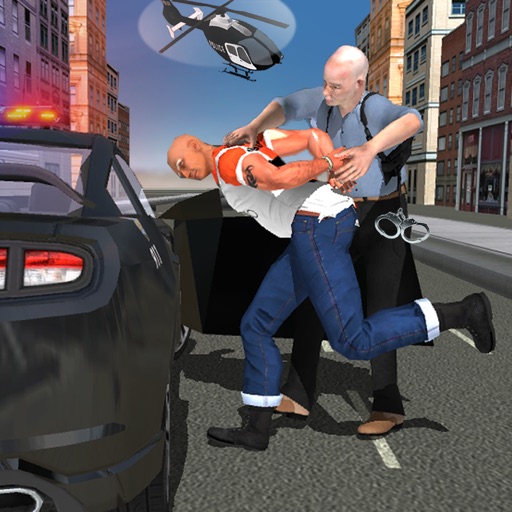 City Police Jail Duty Criminal Transport Simulator Icon