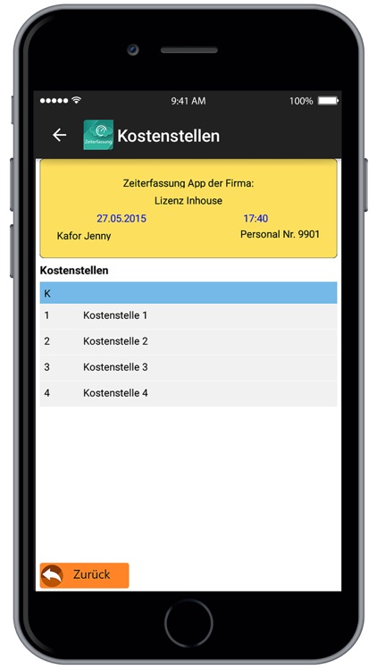 Krutec Zeiterfassung v4 screenshot-4