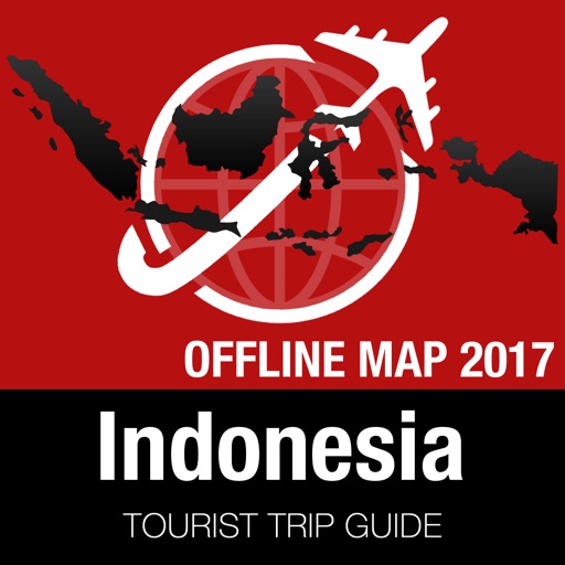 Indonesia Tourist Guide + Offline Map icon