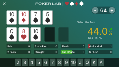 PokerLab Pro - Probabilités et statistiques