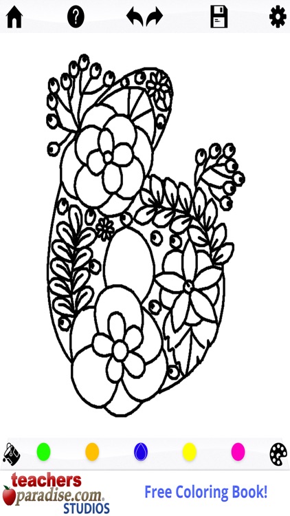 Adult Coloring Books: Alphabet screenshot-3