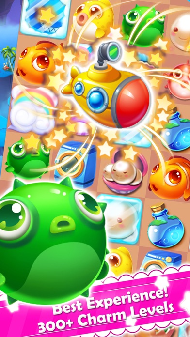 CHARM FISH - MATCH 3 QUEST 2.0.1 IOS GAME GIẢI TRÍ CHARM FISH - MATCH 3 QUEST 2.0.1 IOS