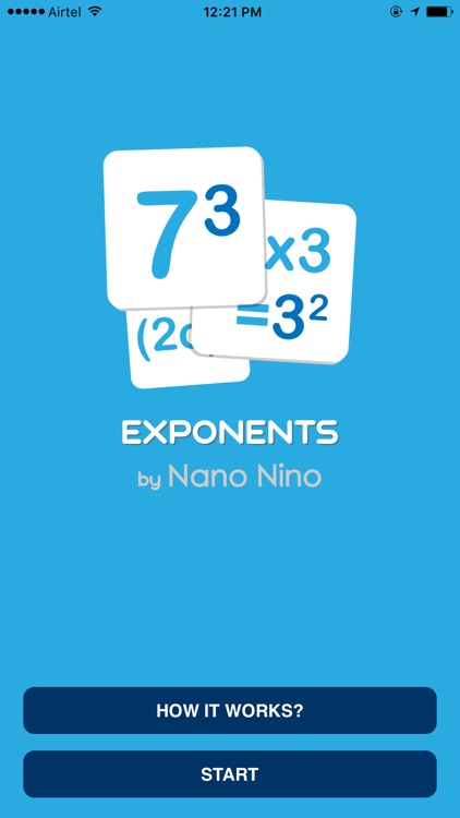 Learn It Flashcards - Exponents