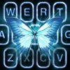Icon Neon Butterfly Keyboard