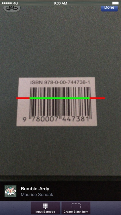 Barcode Library - Scan and Catalog