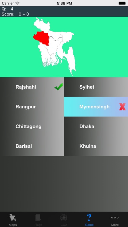 Bangladesh Division Maps and Quiz screenshot-4