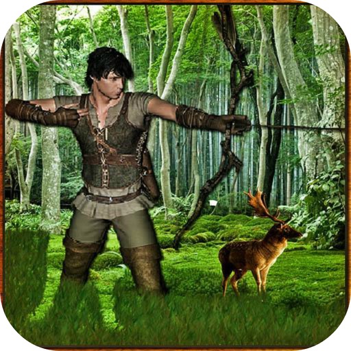 Master Hunter Deer - Bow and Arrow Icon