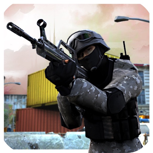 Desert Commando Spy 3D Icon