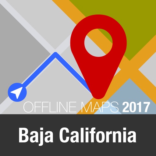Baja California Offline Map and Travel Trip Guide