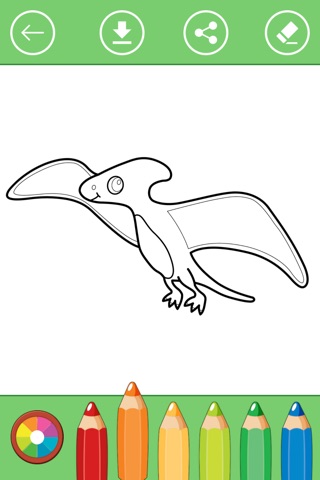 Dinosaurs Coloring Book for Kids: Learn to draw screenshot 4