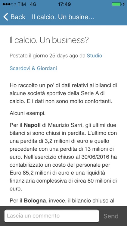 Scardovi e Giordani App