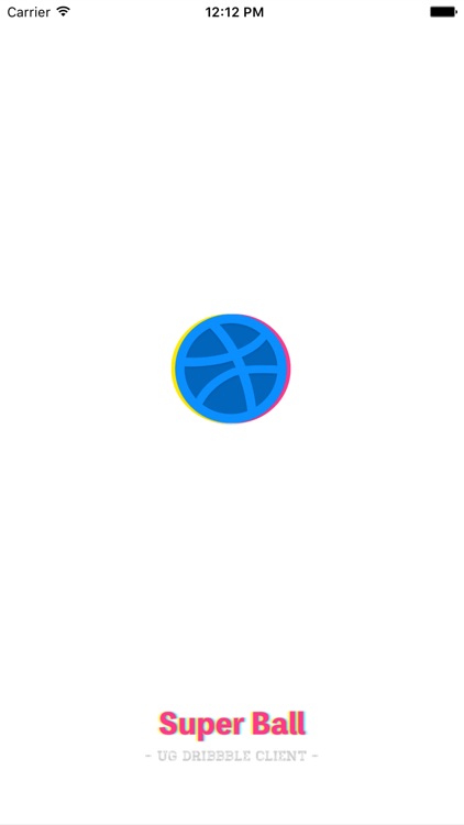 Super Ball - UIGreat Dribbble client -