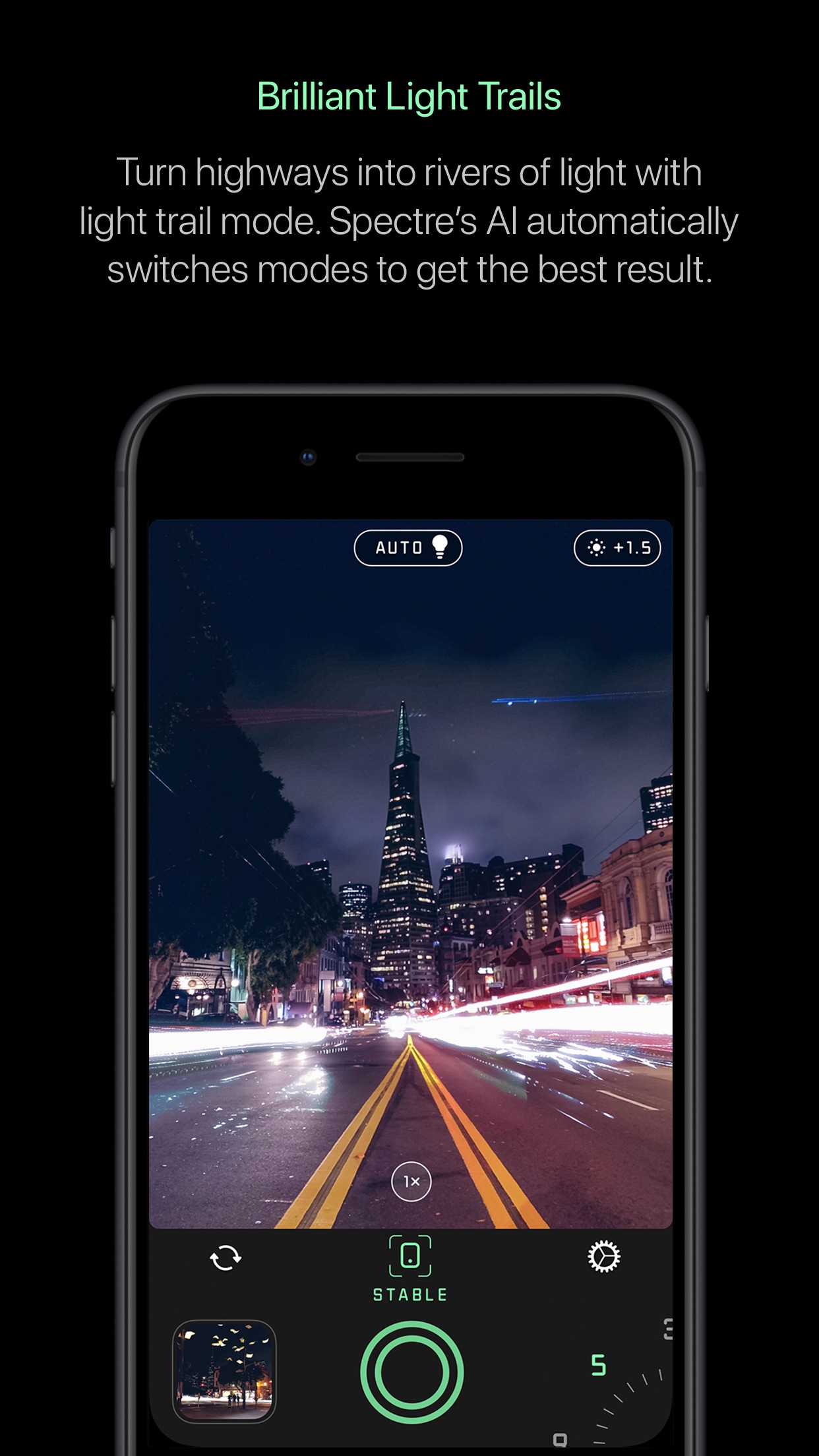 Screenshot do app Spectre Camera