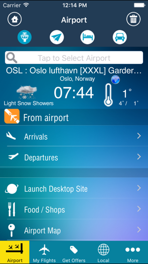 Oslo Airport Pro (OSL) + Flight Tracker