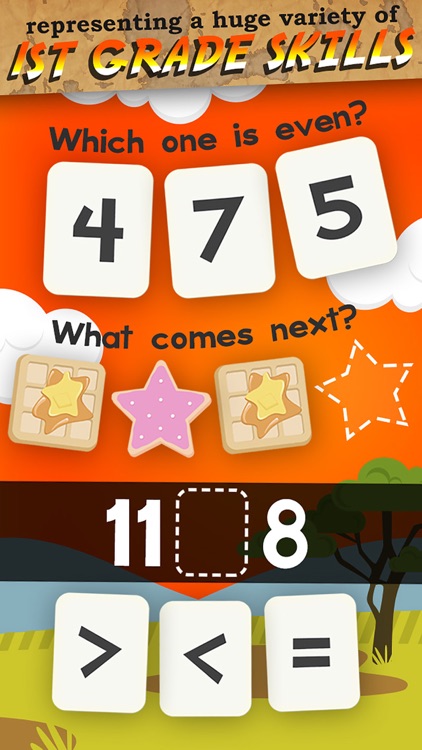 Animal Math 1st Grade Math By Eggroll Games Llc