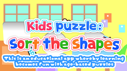 How to cancel & delete Kids Puzzle:Sort The Shapes 2+ from iphone & ipad 1