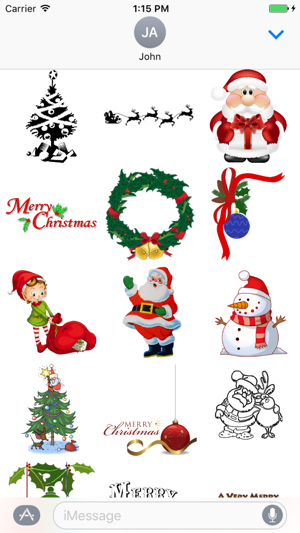 Best Christmas Stickers(圖1)-速報App