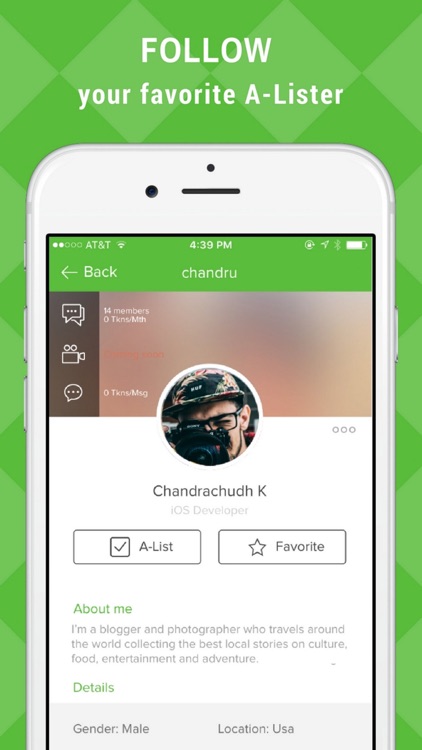 A-List Chat screenshot-3