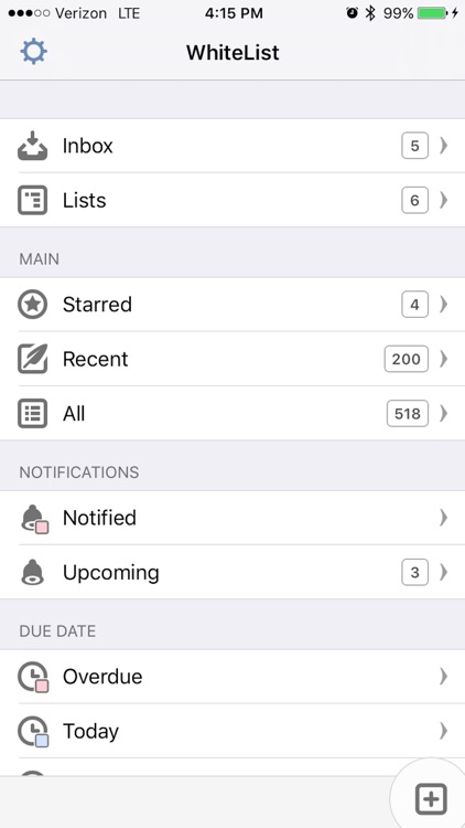 WhiteList - A List Taking and Note Making App screenshot-1