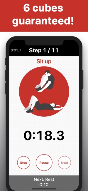 Sit Ups - abs trainings 6 pack(圖2)-速報App