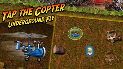 Tap the Copter : Underground Fly screenshot 2