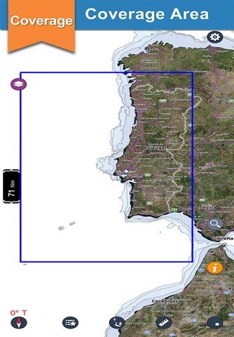 Marine Portugal Nautical chart screenshot 2