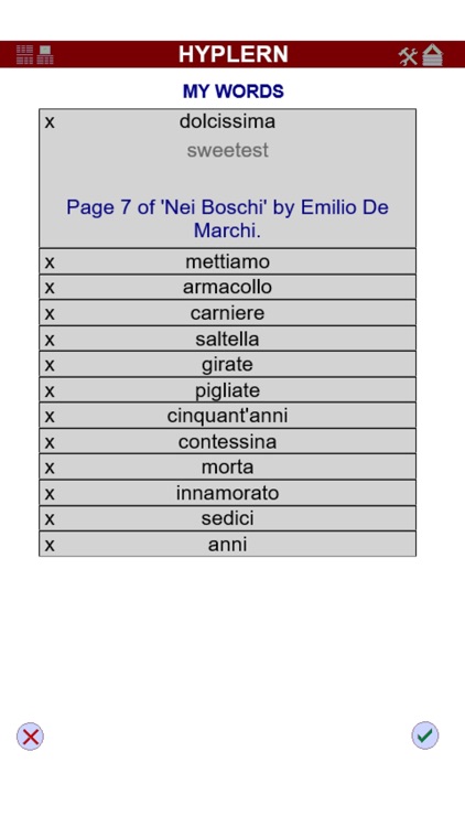 HypLern Italian Reader screenshot-3