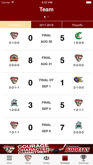 Camrose Kodiaks Official App(圖4)-速報App