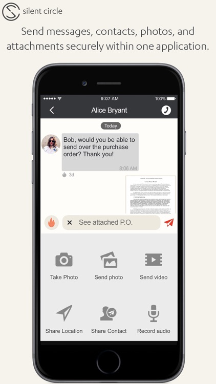 Silent Phone screenshot-3