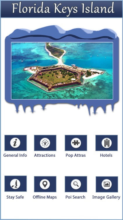 Florida Keys Island Offline Map Explorer