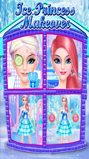 Ice Princess makeup salon : dress-up Parlor(圖5)-速報App