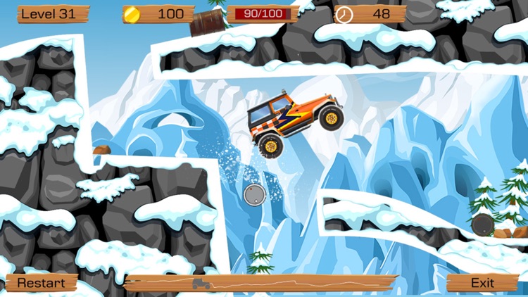 Snow Off Road Lite screenshot-3