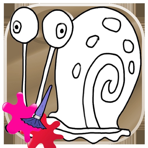 Tap Snail Color Game For Kid