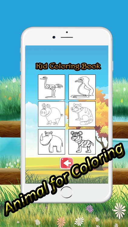 Coloring Game For Kid Animals 2