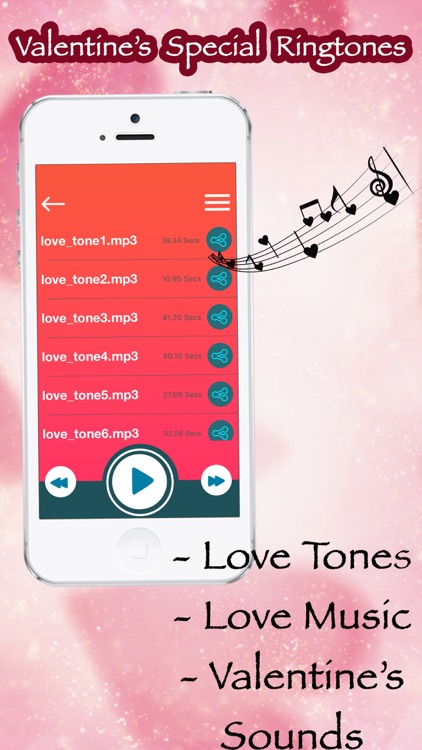 Valentine's Day Ringtones, Love Songs & Music