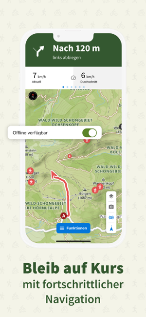 ‎Komoot: Radtouren & Wanderwege Screenshot