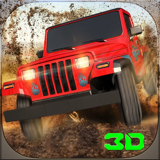 Extreme Off-Road 4x4 Car Driver & Stunt Simulator Icon