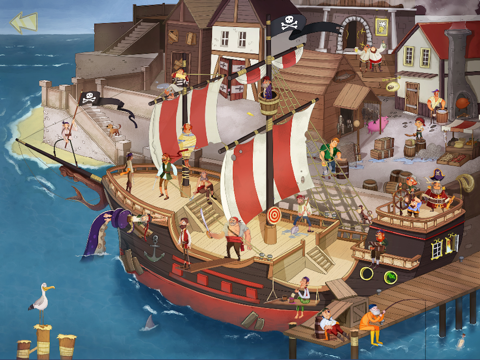 Pirate Book - Mini Games Party screenshot 2