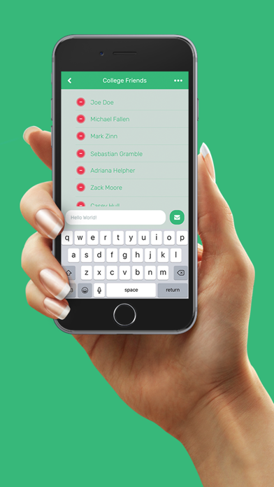 Wingro / Group Text Messaging & SMS screenshot 3