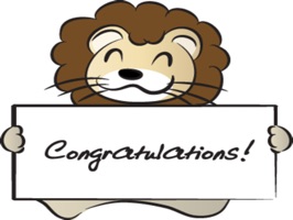 Lion & Card stickers for iMessage